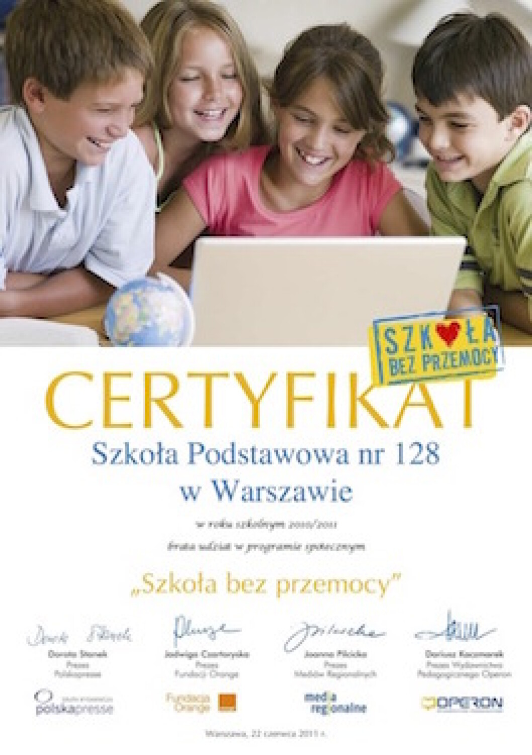 SZKOŁA BEZ PRZEMOCY